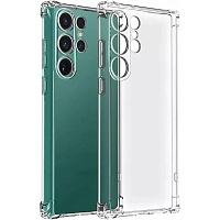 Чехол GETMAN Ease logo Full Camera для Samsung Galaxy S24 Ultra Transparent