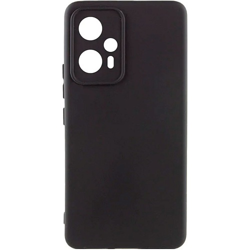 Чехол Epic Lakshmi Full Camera Silicone Cover для Poco F5 / Redmi Note 12 Turbo Black