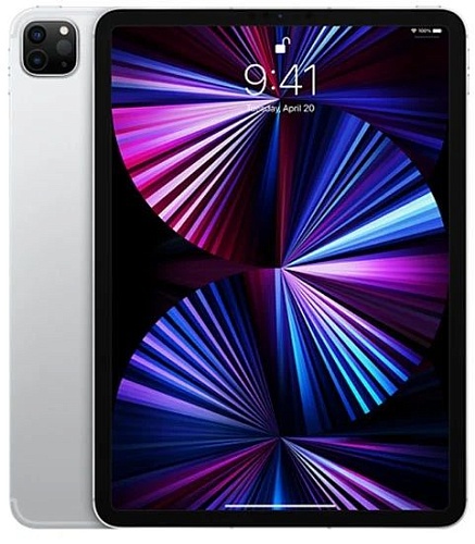 Планшет Apple iPad Pro 11" M1 (2021) Wi-Fi + Cellular 128GB Silver (MHW63)