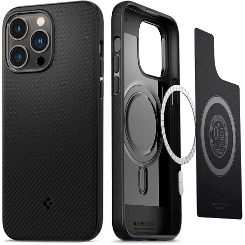 Чехол Spigen Mag Armor (MagFit) для Apple iPhone 14 Pro Max Matte Black (ACS04844)