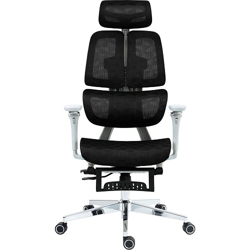 Офісне крісло GT Racer B-2450 White/Black - придбати в Дніпрі, Україні: ціна, характеристики | інтернет-магазин TOUCH