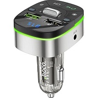 FM-трансмітер Hoco E71 Fast Launcher Jazz Black (39184) - придбати в Дніпрі, Україні: ціна, характеристики | інтернет-магазин TOUCH FM-трансмітер Hoco E71 Fast Launcher Jazz Black (39184) - придбати в Дніпрі, Україні: ціна, характеристики | інтернет-магазин TOUCH