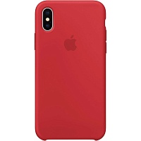 Чехол Silicone Case для Apple iPhone X/Xs Red AAA