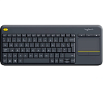 Клавиатура Logitech K400 Plus Touch Wireless Black UA (920-007145)