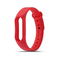Силиконовый ремешок для Xiaomi Mi Band 3/4 (Red)