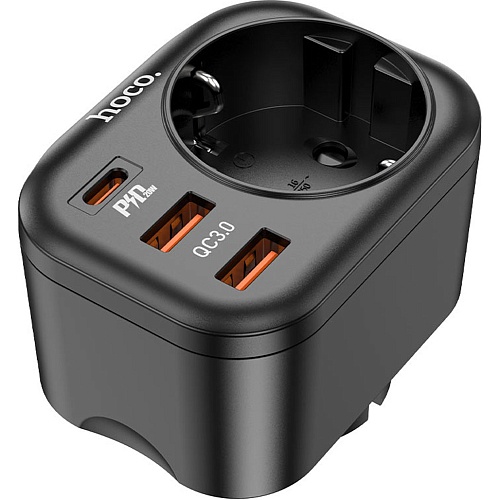 Сетевое зарядное устройство Hoco NS3 Multifunctional Socket PD20W QC3.0 (766168)