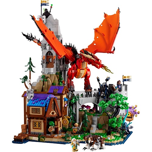 Конструктор LEGO Ideas Dungeons & Dragons: Казка про червоного дракона (21348) - придбати в Дніпрі, Україні: ціна, характеристики | інтернет-магазин TOUCH