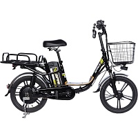 Электровелосипед Space eELDORADO 18" 2025 15Аh Black-yellow (ELB-SP-18-006)