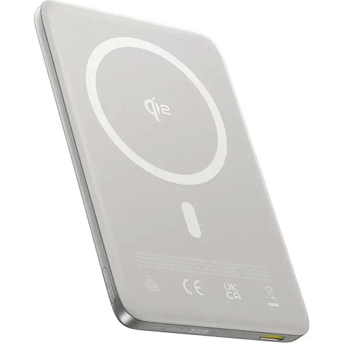 Зовнішній акумулятор Baseus PicoGo Ultra Slim Qi2 10000mAh 27W Silver (E0027203) - придбати в Дніпрі, Україні: ціна, характеристики | інтернет-магазин TOUCH
