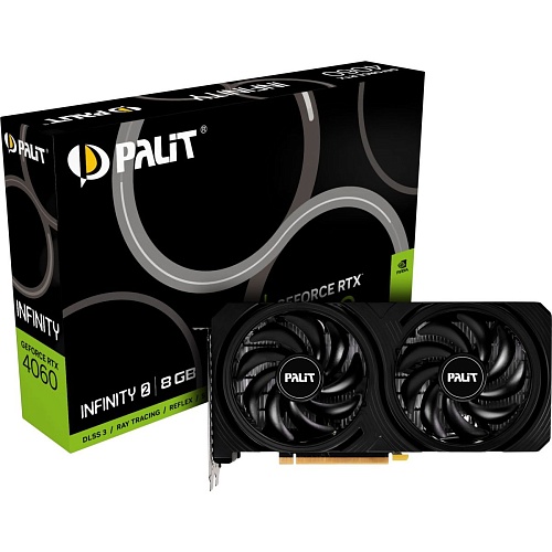 Видеокарта Palit GeForce RTX 4060 Infinity 2 8GB (NE64060019P1-1070L) UA