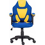 Геймерское детское кресло GT Racer X-1414 Blue/Yellow 