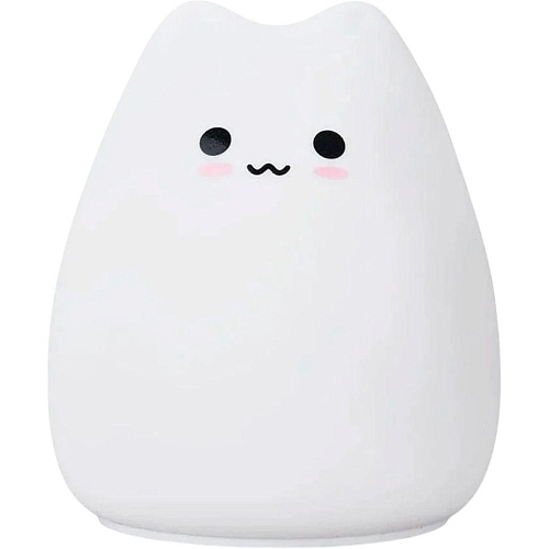 Ночной светильник DK Little Cat Silicone LED Light Multicolors Design 01