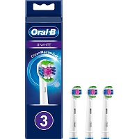Насадка для зубной щетки Oral-B EB18RB 3D White CleanMaximiser 3 шт