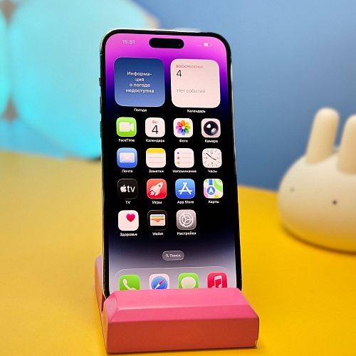 Смартфон Apple iPhone 14 Pro Max 128GB Deep Purple (1669) Б/У Смартфон Apple iPhone 14 Pro Max 128GB Deep Purple (1669) Б/У