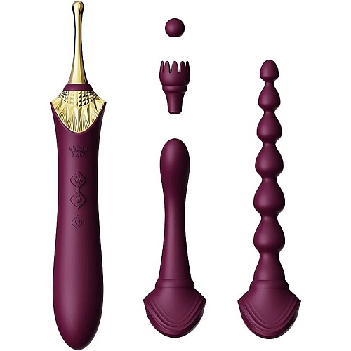 Вібратор Zalo Bess 2 Obsidian Purple (SO8237) - придбати в Дніпрі, Україні: ціна, характеристики | інтернет-магазин TOUCH