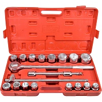 Набор торцевых головок с трещоткой Intertool HT-2221 21шт Набор торцевых головок с трещоткой Intertool HT-2221 21шт