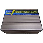 Автомобільний інвертор із зарядним пристроєм Pulsepad PSWCH-500 12V 500W Pure Sine Wave