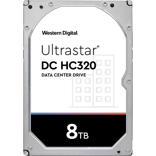 Жесткий диск 3.5" WD Ultrastar DC HC320 8TB SATA 256MB (HUS728T8TALE6L4/0B36404)
