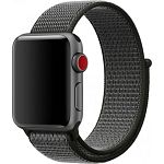 Ремешок Nylon Loop для Apple Watch 42/44/45/46/49mm Dark Gray