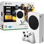 Игровая консоль Microsoft Xbox Series S 512GB White + Fortnite + Rocket League + FallGuys Bundle