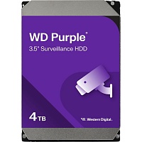 Жесткий диск 3.5" WD Purple 4TB SATA 256MB (WD43PURZ)