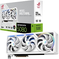 Видеокарта Asus ROG Astral GeForce RTX 5080 OC 16GB GAMING White (ROG-ASTRAL-RTX5080-O16G-WHITE) EU Видеокарта Asus ROG Astral GeForce RTX 5080 OC 16GB GAMING White (ROG-ASTRAL-RTX5080-O16G-WHITE) EU