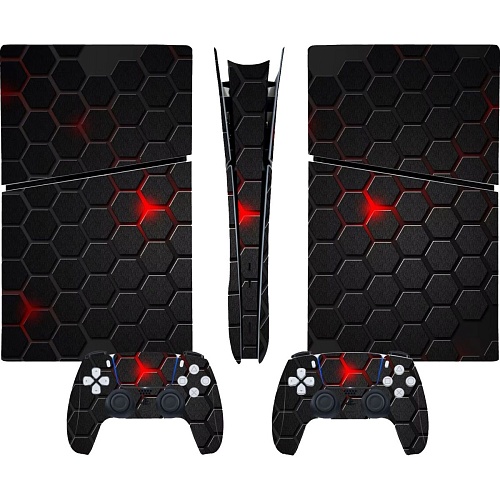 Наклейки для консоли DK Console Skin Sticker для PS5 Slim Digital (0042)