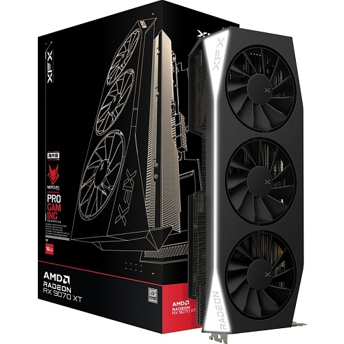 Відеокарта XFX Mercury AMD Radeon RX 9070 XT Gaming Edition (RX-97TMERCB9) UA - придбати в Дніпрі, Україні: ціна, характеристики | інтернет-магазин TOUCH