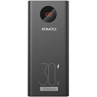 Внешний аккумулятор Romoss PEA20 20000mAh 30W Black (PEA20-192-2111H)