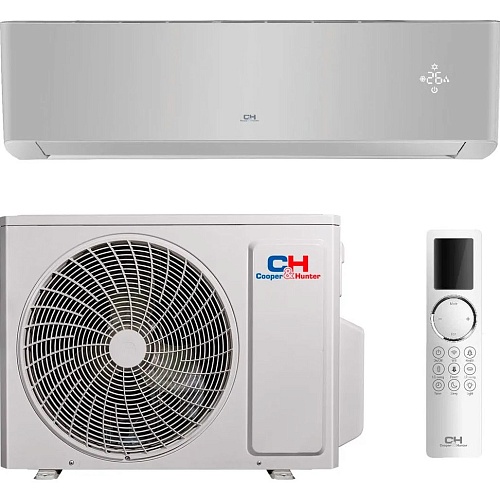 Спліт-система Cooper&Hunter Supreme Continental Gen VI CH-S24FTXAL2-SC Silver - придбати в Дніпрі, Україні: ціна, характеристики | інтернет-магазин TOUCH