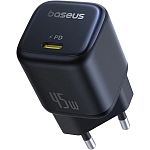 Сетевое зарядное устройство Baseus PicoGo GaN 1-USB-C 45W Cosmic Black (P10176800123-00)
