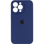 Чохол Silicone Case Camera Protect для Apple iPhone 16 Pro Max Dark Blue AA