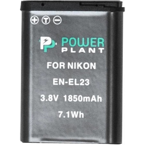 Аккумулятор PowerPlant EN-EL23 для Nikon (DV00DV1396)