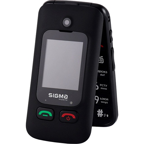 Мобильный телефон Sigma mobile Comfort 50 Shell Duo Black (4827798212523) UA-UCRF