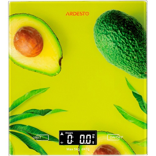 Весы кухонные Ardesto SCK-893 Avocado (SCK-893AVOCADO)
