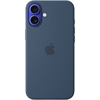 Чехол Silicone Case with MagSafe Apple для iPhone 16 Plus Denim (MYYA3ZM/A)