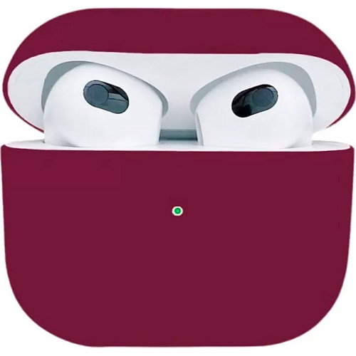 Чехол Silicone Case для Apple AirPods 3 Plum