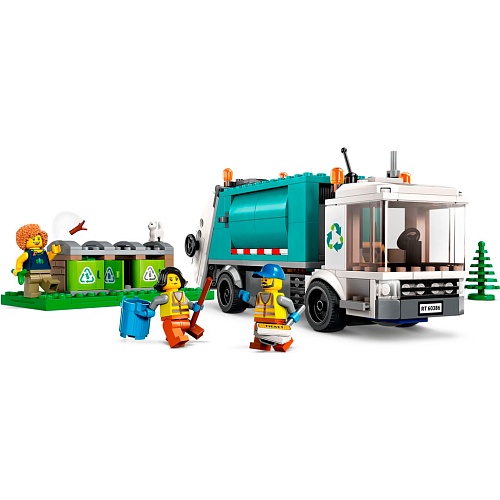 Конструктор LEGO City Мусороперерабатывающий грузовик (60386) 