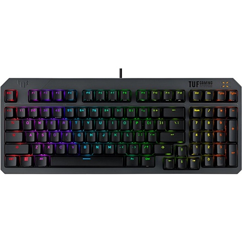 Клавиатура Asus TUF Gaming K3 Gen II Optical-Mech Switch Black (90MP0390-BKMA00)