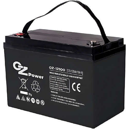 Аккумулятор OZ Power AGM 12V (12V/100Ah/1200Wh) (OZ12V100)