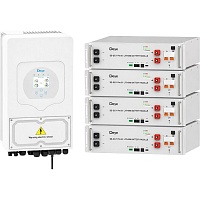 Система зберігання енергії Deye SUN-6K-SG05 6kW + 4 АКБ SE-G5.1 Pro-B 20.4 kWh (51.2V/100Ah/5120Wh) - придбати в Дніпрі, Україні: ціна, характеристики | інтернет-магазин TOUCH