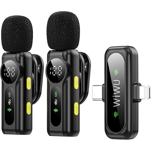 Микрофонная радиосистема WiWU Wi-WM007 USB-C/Lightning