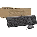 Комплект (клавиатура + мышь) Logitech Signature Slim MK620 Combo for Business Graphite (920-013349)