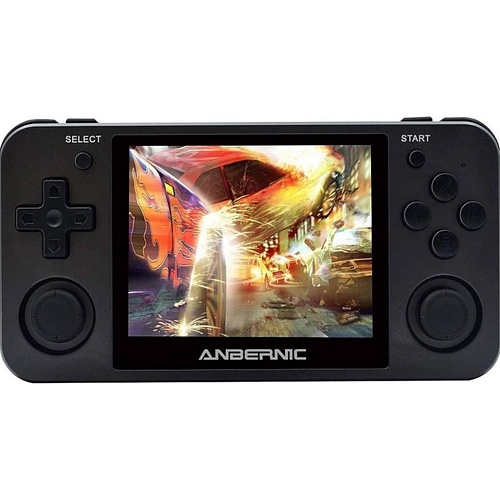 Ретро игровая приставка Anbernic RG350P 16GB + SD-card 32GB Black