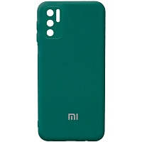Чехол Silicone Cover Full Camera для Xiaomi Redmi Note 10 5G / Poco M3 Pro (Pine Green) HC Чехол Silicone Cover Full Camera для Xiaomi Redmi Note 10 5G / Poco M3 Pro (Pine Green) HC