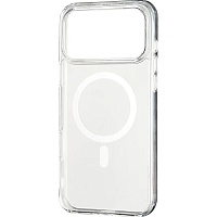 Чехол Clear Case with MagSafe для Apple iPhone 17 Pro Max Transparent AAA