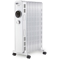 Масляный обогреватель Kumtel KUM-1230S White