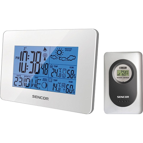 Метеостанція Sencor SWS51W White - придбати в Дніпрі, Україні: ціна, характеристики | інтернет-магазин TOUCH