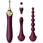 Вібратор Zalo Bess 2 Obsidian Purple (SO8237)