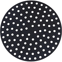 Силиконовый коврик для аэрогриля DK Silicone baking mat 23см Black